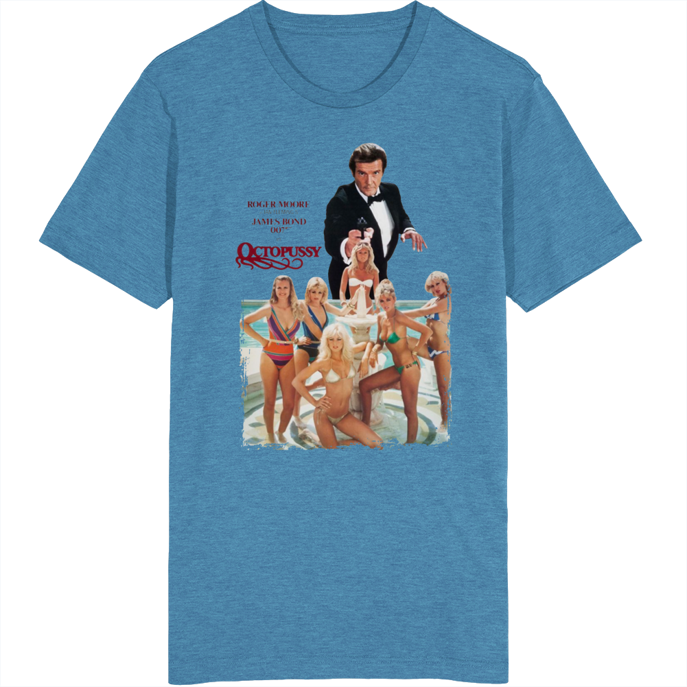 Octopussy James Bond Moore T Shirt Octopussy James Bond Moore T Shirt