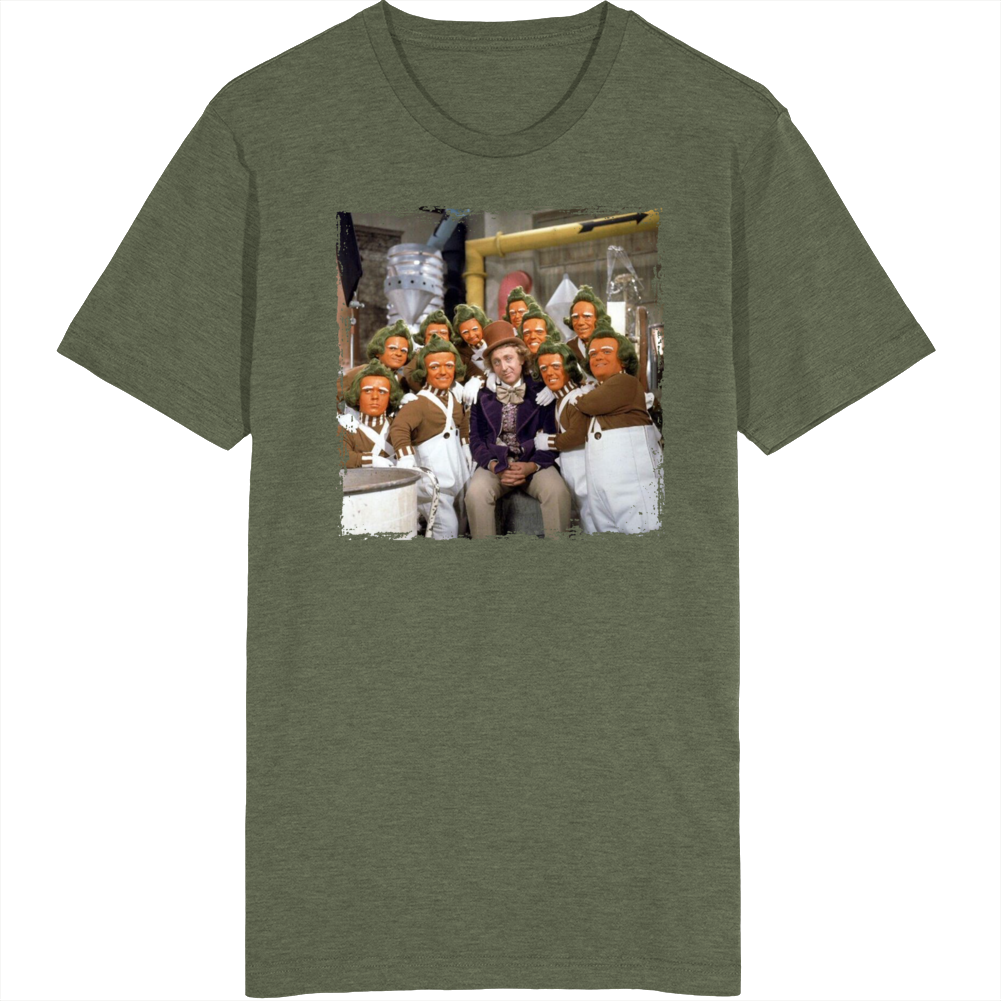 Oompa Loompa Willy Wonka Chocolate Factory T Shirt Oompa Loompa Willy Wonka Chocolate Factory T Shirt
