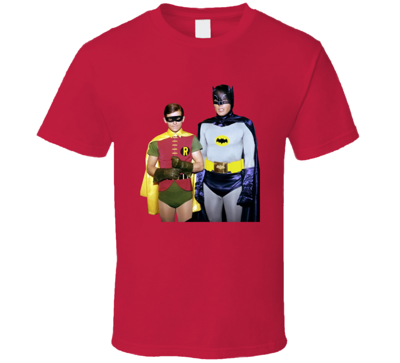 Batman And Robin Tv 60s T Shirt Batman And Robin Tv 60s T Shirt