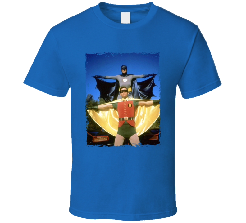 Batman And Robin Tv 60s Fan T Shirt Batman And Robin Tv 60s Fan T Shirt