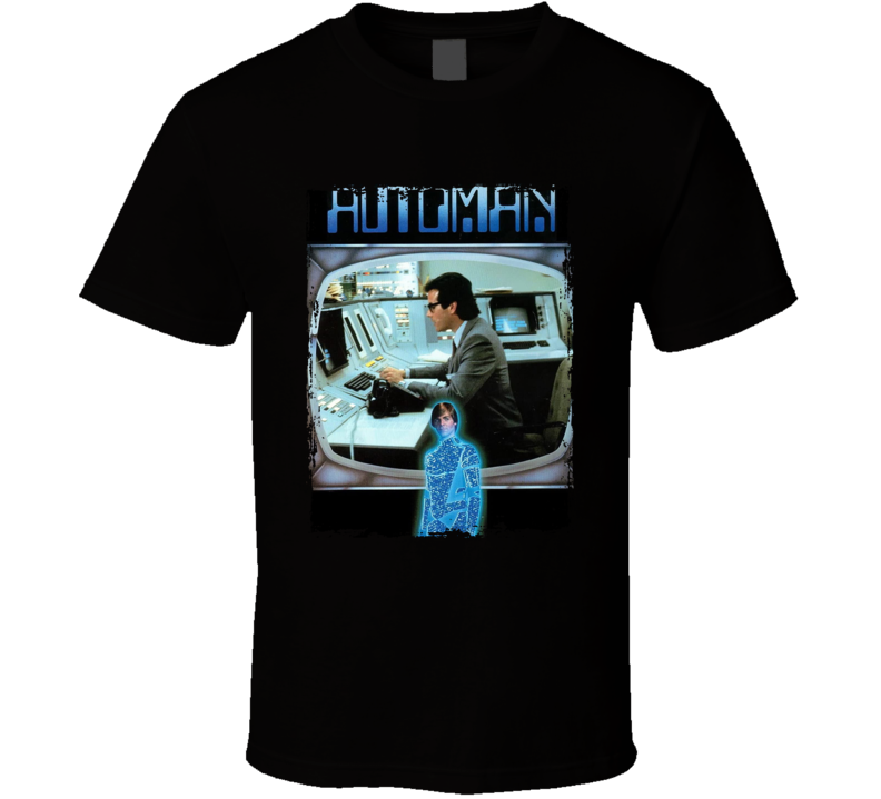 Automan Tv Show T Shirt Automan Tv Show T Shirt