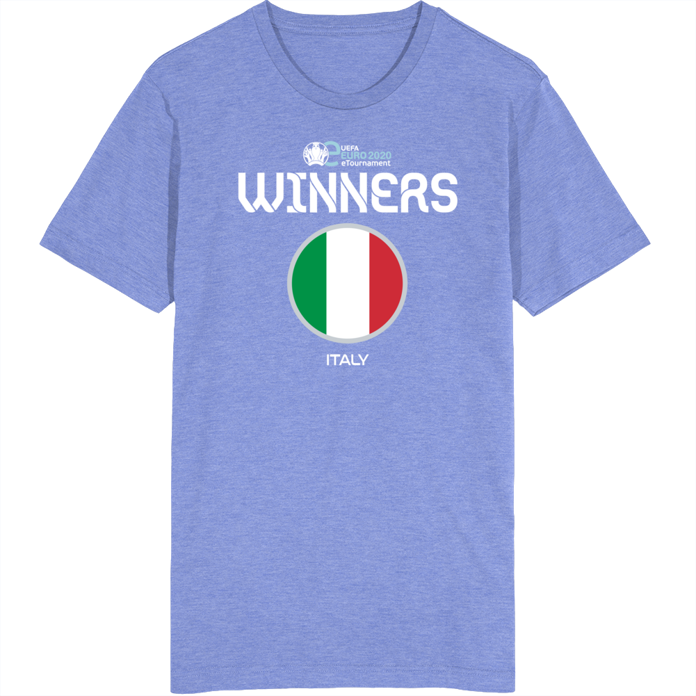 Euro 2020 Winners Italy T Shirt Euro 2020 Winners Italy T Shirt