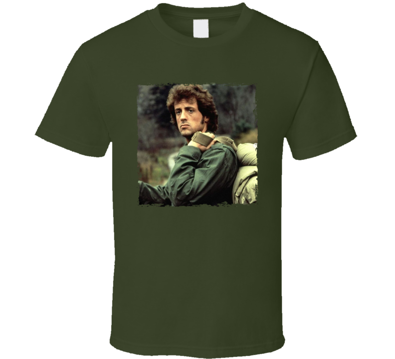First Blood Retro Cult Movie T Shirt First Blood Retro Cult Movie T Shirt