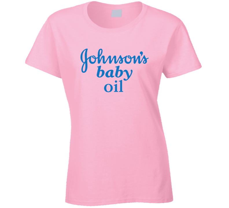 Johnson's Baby Oil Ladies T Shirt Johnson's Baby Oil Ladies T Shirt