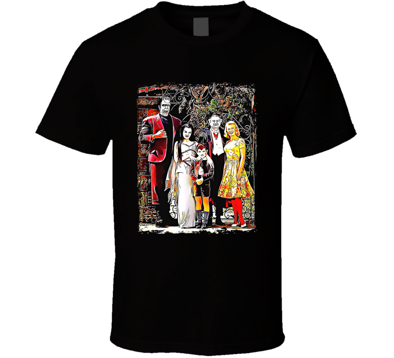 The Munsters Family Photo T Shirt The Munsters Family Photo T Shirt