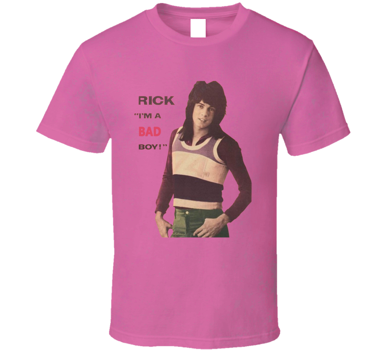 Rick Springfield I'm A Bad Boy T Shirt Rick Springfield I'm A Bad Boy T Shirt