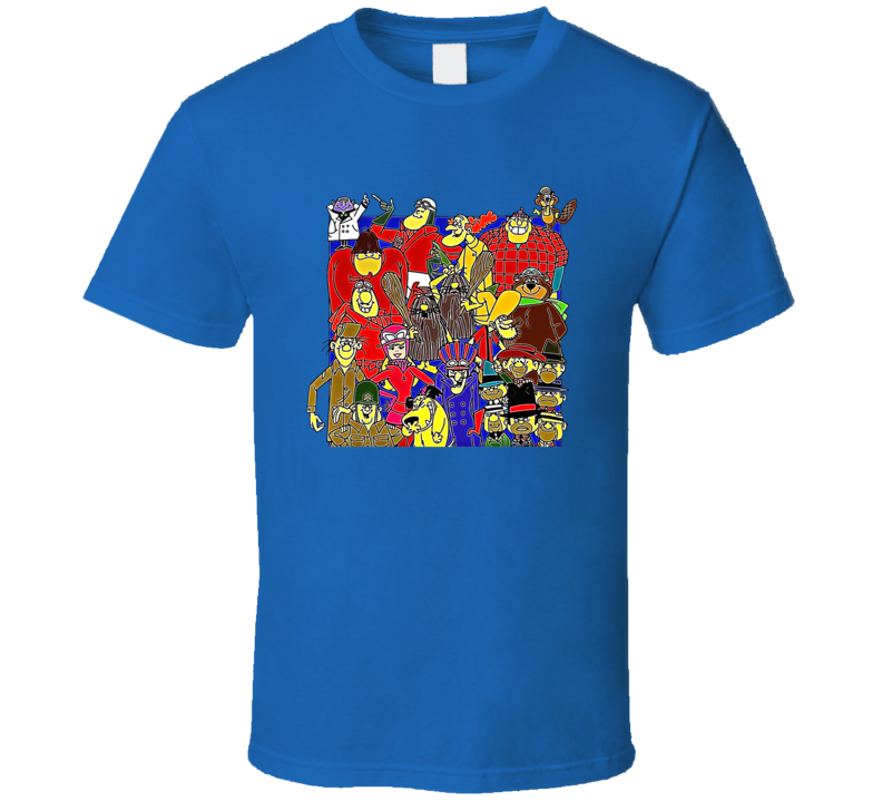 Wacky Races Characters T Shirt Wacky Races Characters T Shirt