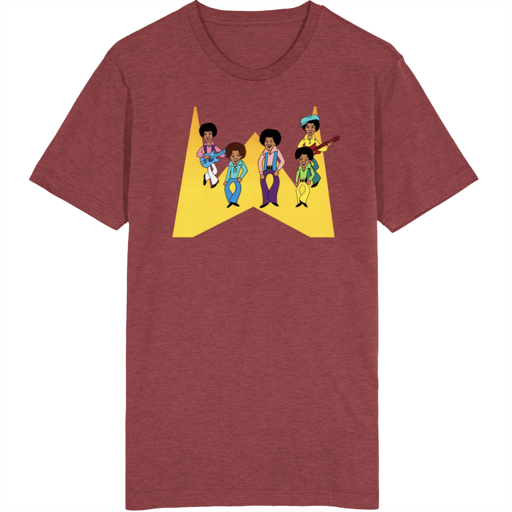 Jackson 5 Band Cartoon T Shirt Jackson 5 Band Cartoon T Shirt