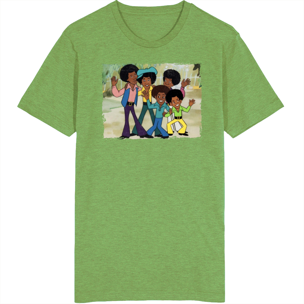 The Jackson 5 Cartoon T Shirt The Jackson 5 Cartoon T Shirt