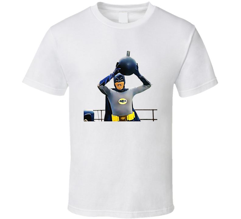 Batman Bomb Adam West T Shirt Batman Bomb Adam West T Shirt