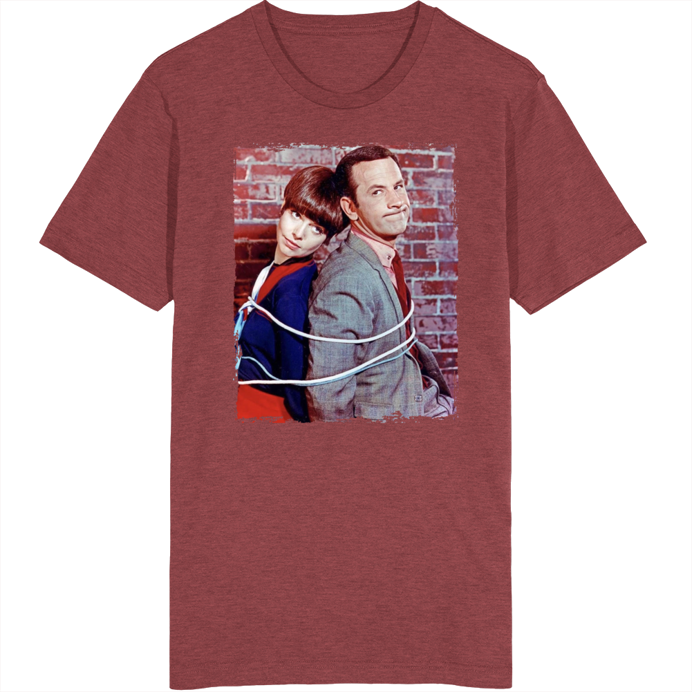Get Smart Agent 86 Agent 99 T Shirt Get Smart Agent 86 Agent 99 T Shirt