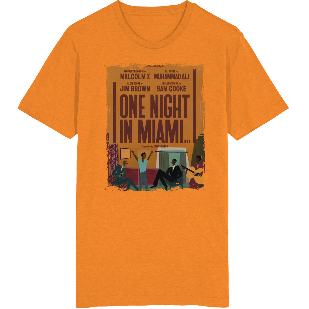 One Night In Miami Movie T Shirt One Night In Miami Movie T Shirt