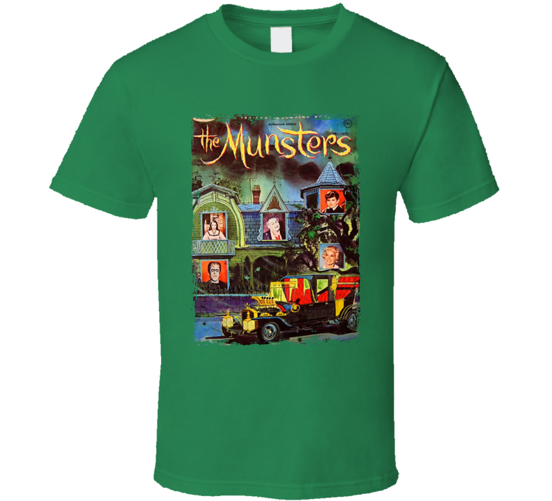 The Munsters Coloring Book T Shirt The Munsters Coloring Book T Shirt