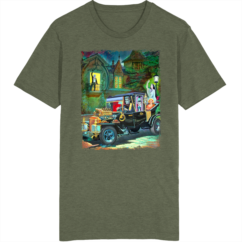 The Munsters 60s Jigsaw Puzzle T Shirt The Munsters 60s Jigsaw Puzzle T Shirt