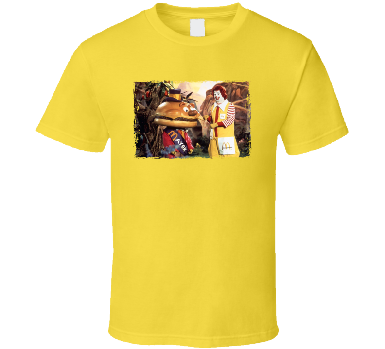 Ronald Mcdonald Mayor Mccheese T Shirt Ronald Mcdonald Mayor Mccheese T Shirt