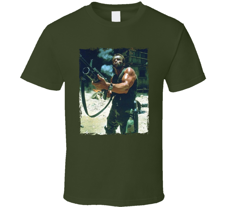 Predator Schwarzenegger T Shirt Predator Schwarzenegger T Shirt