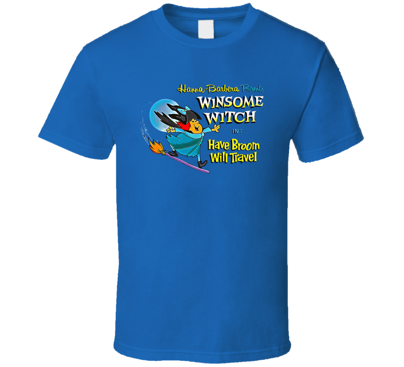 Winsome Witch Have Broom Will Travel T Shirt Winsome Witch Have Broom Will Travel T Shirt