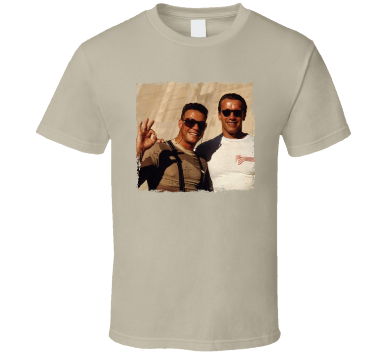 Jean-claude Van Damme Arnold Schwarzenegger T Shirt Jean-claude Van Damme Arnold Schwarzenegger T Shirt