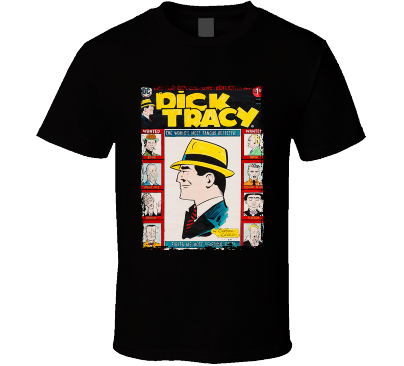 Dick Tracy Collectors Edition Comic T Shirt Dick Tracy Collectors Edition Comic T Shirt
