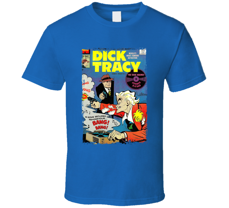 Dick Tracy Comic Book 117 T Shirt Dick Tracy Comic Book 117 T Shirt