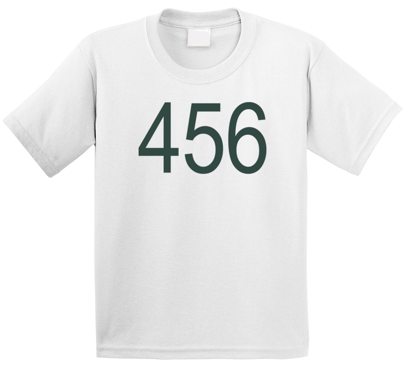 456 Squid Game Korean Show T Shirt 456 Squid Game Korean Show T Shirt