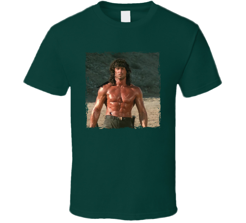 Rambo Sylvester Stallone T Shirt Rambo Sylvester Stallone T Shirt
