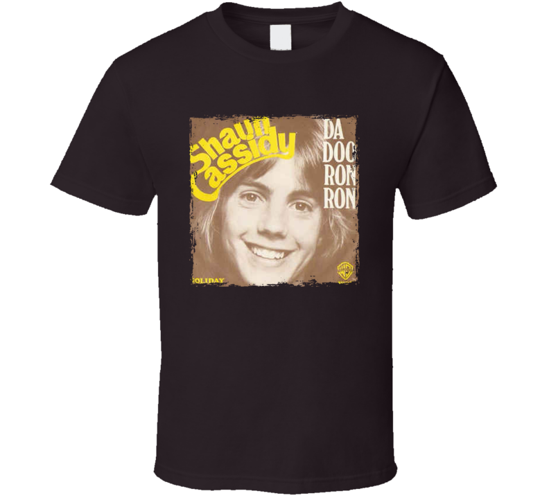 Shaun Cassidy Da Doo Ron Ron T Shirt Shaun Cassidy Da Doo Ron Ron T Shirt