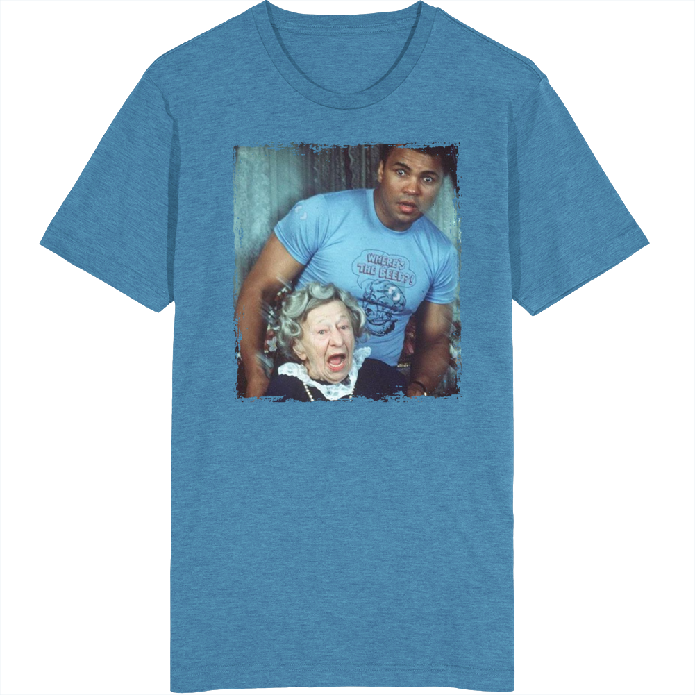 Where's The Beef Muhammed Ali T Shirt Where's The Beef Muhammed Ali T Shirt