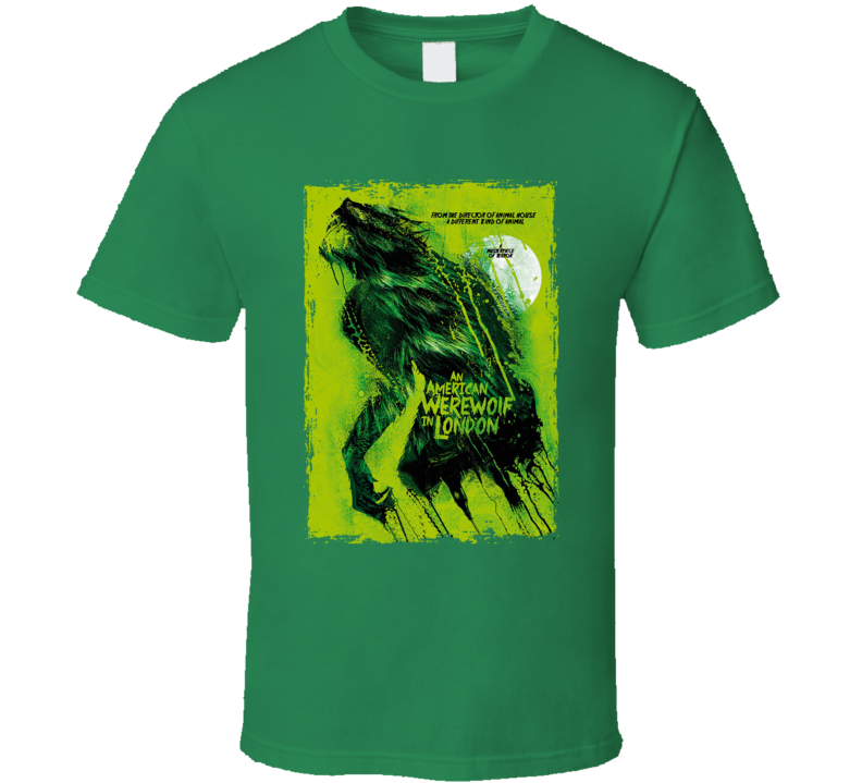 An American Werewolf In London Movie T Shirt An American Werewolf In London Movie T Shirt
