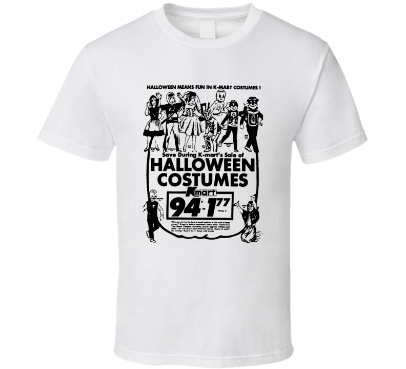 Kmart Vintage Halloween Costume Ad T Shirt Kmart Vintage Halloween Costume Ad T Shirt