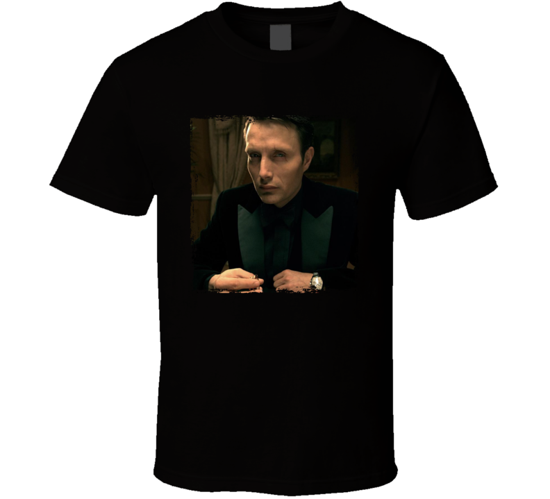 Le Chiffre Mads Mikkelsen T Shirt Le Chiffre Mads Mikkelsen T Shirt