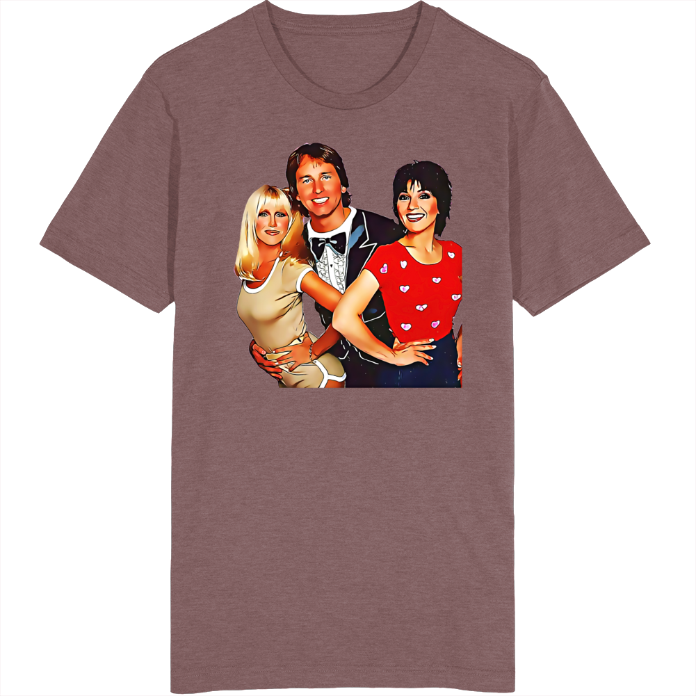 Three's Company Jack Chrissy Janet T Shirt Three's Company Jack Chrissy Janet T Shirt