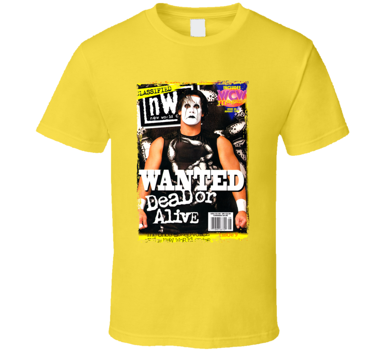 Wcw Magazine Issue 30 T Shirt Wcw Magazine Issue 30 T Shirt