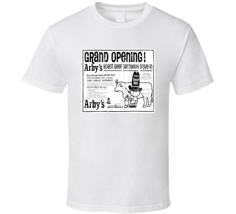 Arby's Vintage Ad T Shirt Arby's Vintage Ad T Shirt