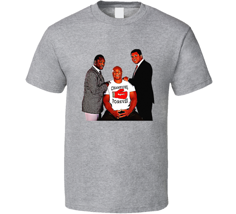 Champions Forever Ali Frazier Foreman Boxing T Shirt Champions Forever Ali Frazier Foreman Boxing T Shirt