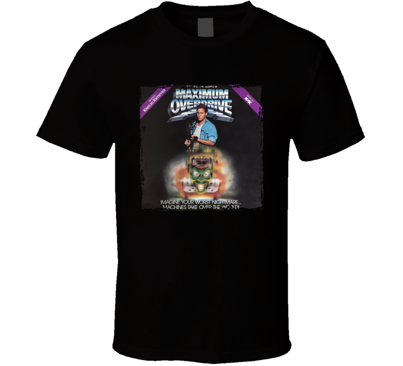Maximum Overdrive Movie T Shirt Maximum Overdrive Movie T Shirt