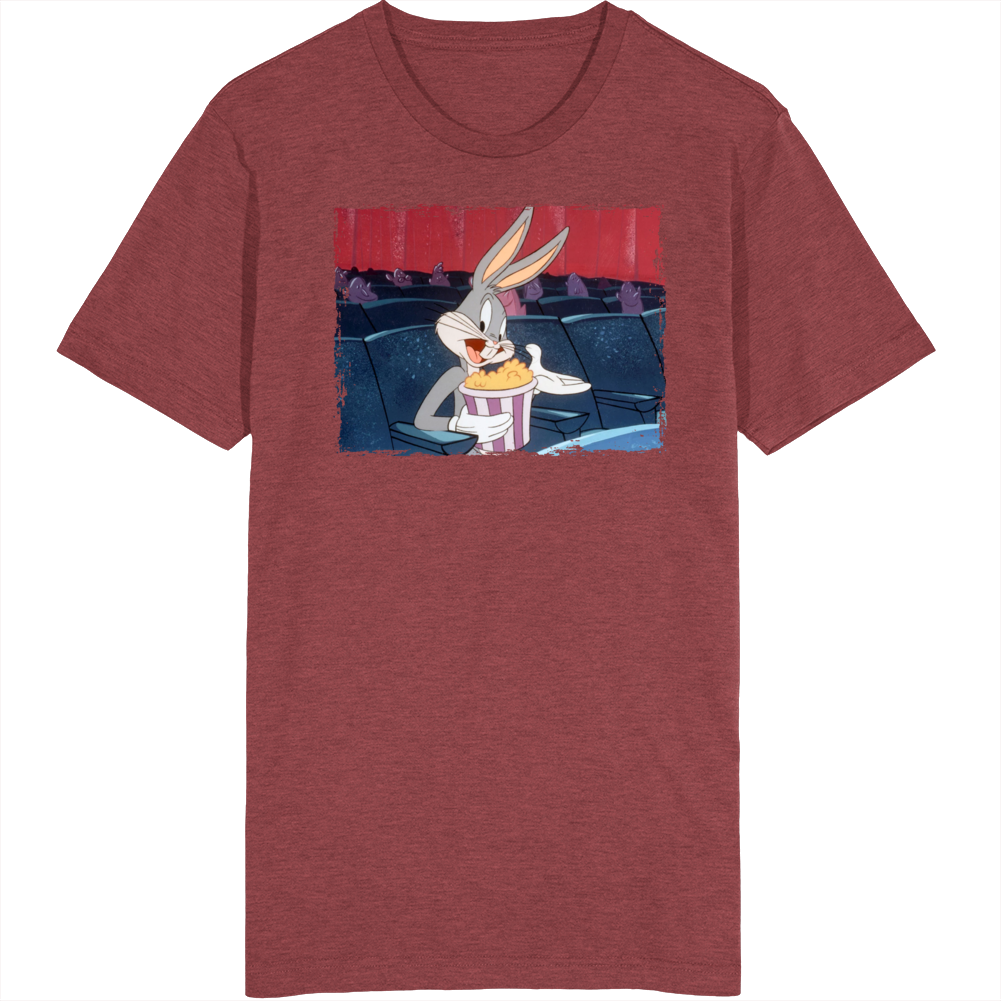 Bugs Bunny Eating Popcorn T Shirt Bugs Bunny Eating Popcorn T Shirt