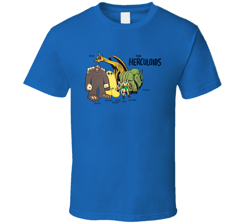 The Herculoids Tv Series T Shirt The Herculoids Tv Series T Shirt