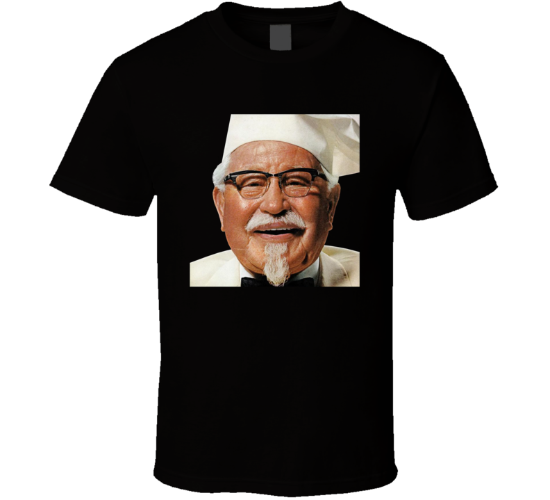 Colonel Sanders Chef Kfc T Shirt Colonel Sanders Chef Kfc T Shirt