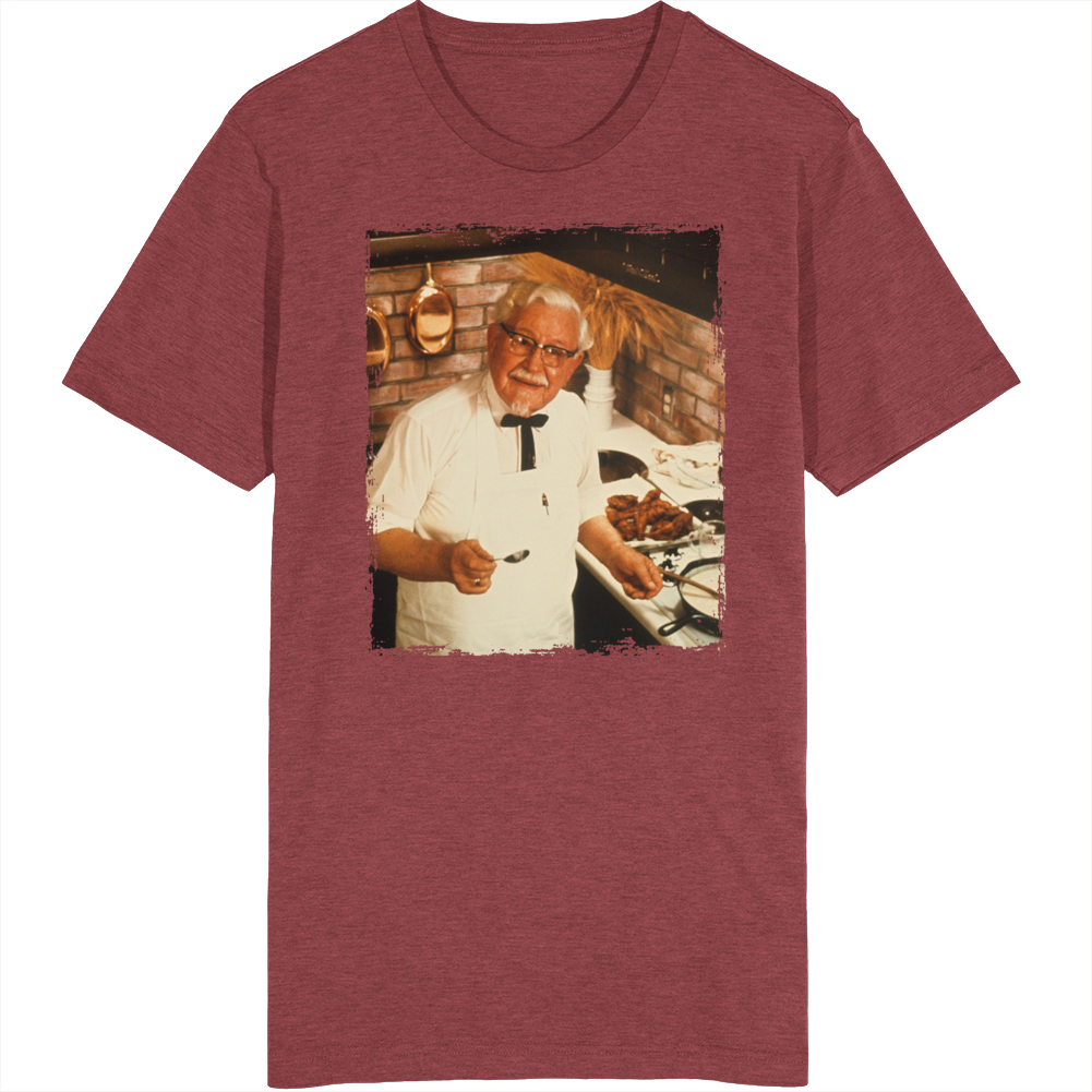 Colonel Sanders Cooking Kfc T Shirt Colonel Sanders Cooking Kfc T Shirt