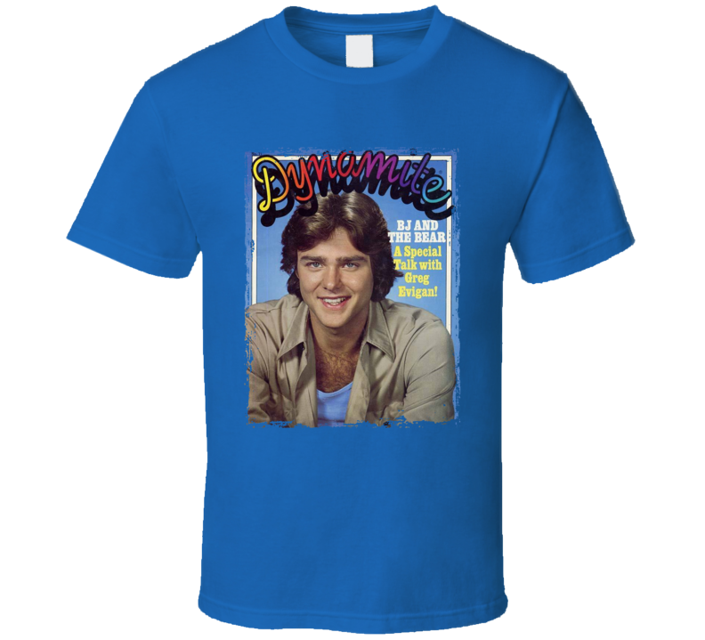 Greg Evigan Dynamite Magazine T Shirt Greg Evigan Dynamite Magazine T Shirt