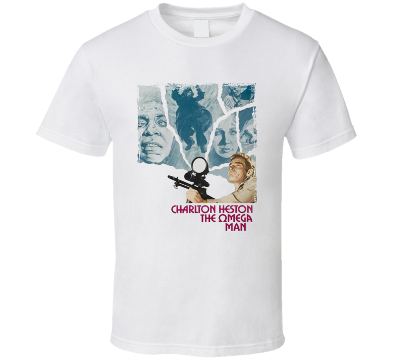 The Omega Man Heston T Shirt The Omega Man Heston T Shirt