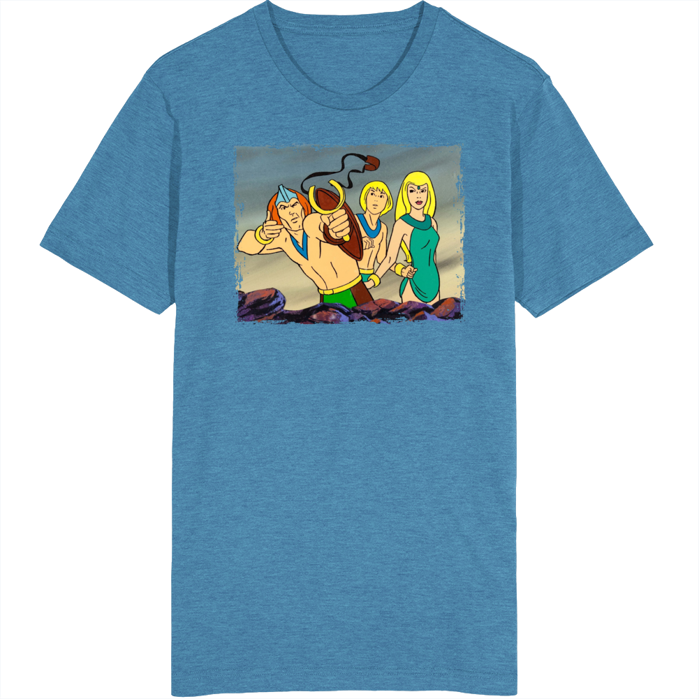 The Herculoids 60s Cartoon T Shirt The Herculoids 60s Cartoon T Shirt