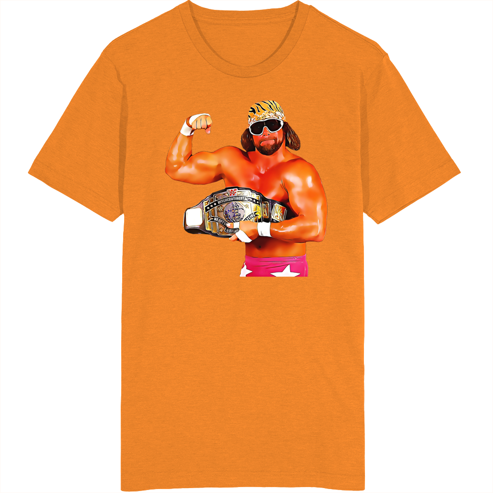 Macho Man Randy Savage Intercontinental Champion T Shirt Macho Man Randy Savage Intercontinental Champion T Shirt