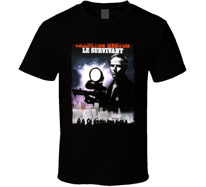 The Omega Man Le Survivant French T Shirt The Omega Man Le Survivant French T Shirt