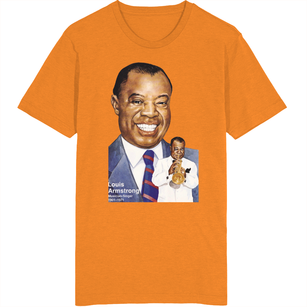 Louis Armstrong Musician T Shirt Louis Armstrong Musician T Shirt