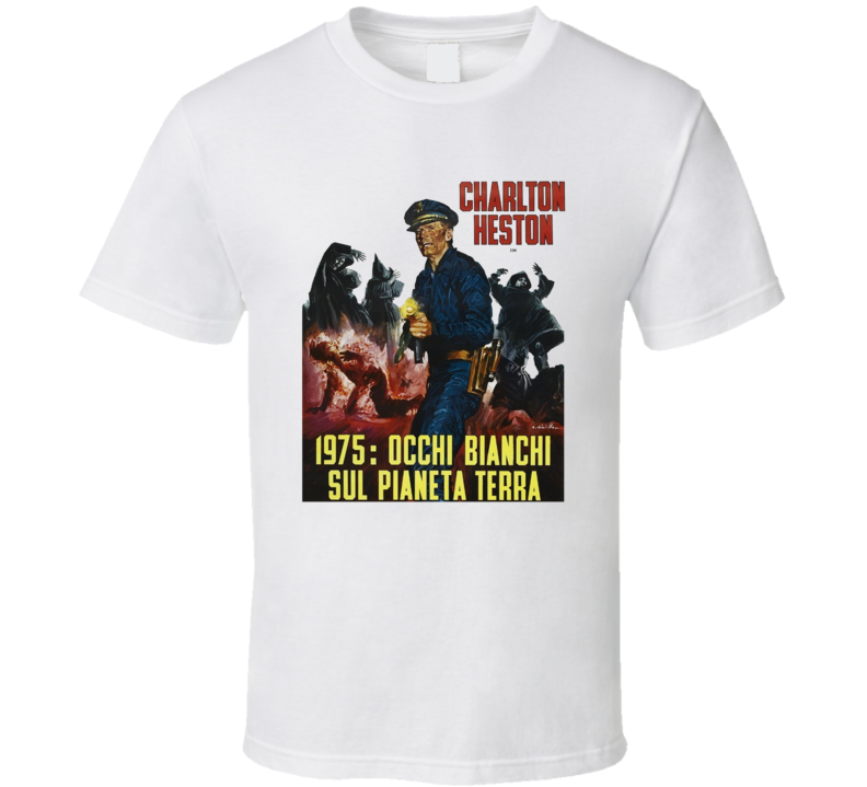 The Omega Man Italian T Shirt The Omega Man Italian T Shirt
