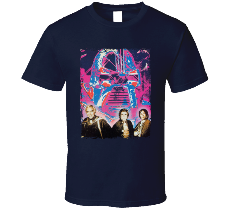 Battlestar Galactica 70s Cast T Shirt Battlestar Galactica 70s Cast T Shirt