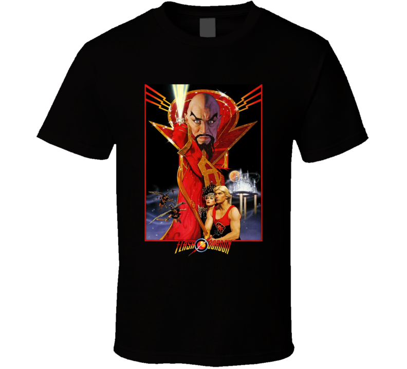 Flash Gordon Movie T Shirt Flash Gordon Movie T Shirt