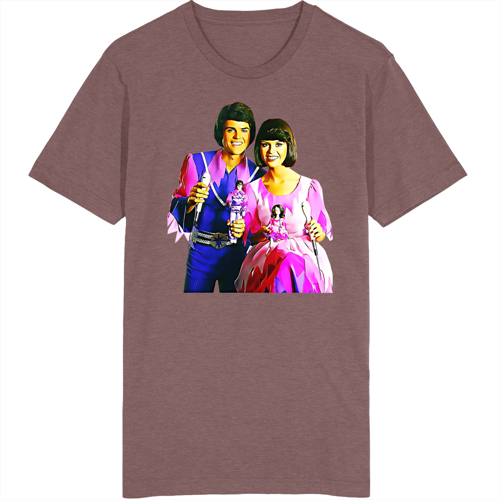 Donny And Marie Holding Dolls T Shirt Donny And Marie Holding Dolls T Shirt